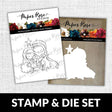 Nativity Christmas CLEAR STAMP & METAL DIE SET 30691 - Paper Rose Studio