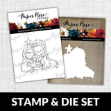 Nativity Christmas CLEAR STAMP & METAL DIE SET 30691 - Paper Rose Studio