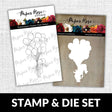 Teddy's Balloons CLEAR STAMP & DIE SET 30687 30688 DISCONTINUED - Paper Rose Studio
