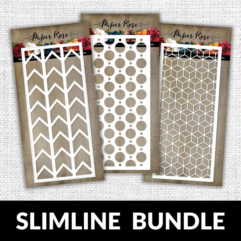 Slimline Card Creator Metal Die Bundle - 20877 26074 21192