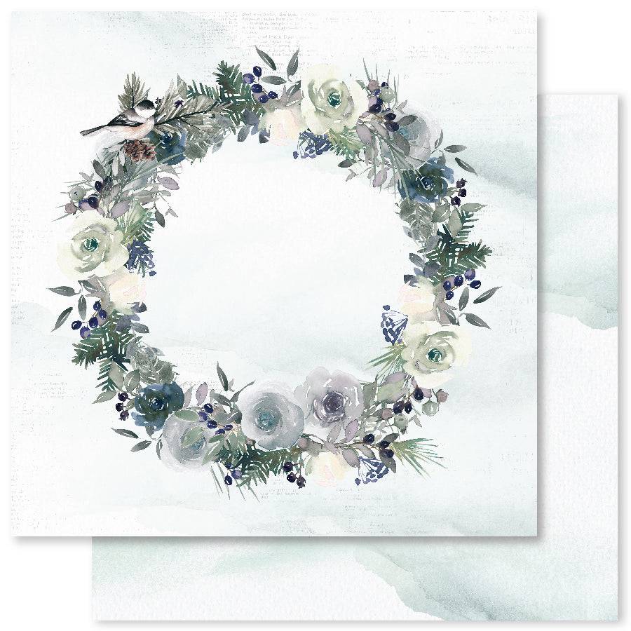 Winter Rose F 12x12 Paper (12pc Bulk Pack) 20703 - Paper Rose Studio