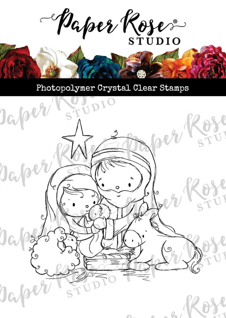 Nativity Christmas Clear Stamp 30690 - Paper Rose Studio