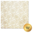 Blooming Proteas Gold Foil C 12x12 Paper (6pc Bulk Pack) 30756 - Paper Rose Studio
