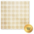 Blooming Proteas Gold Foil F 12x12 Paper (6pc Bulk Pack) 30765 - Paper Rose Studio