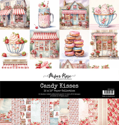 Candy Kisses 12x12 Paper Collection 31440 - Paper Rose Studio
