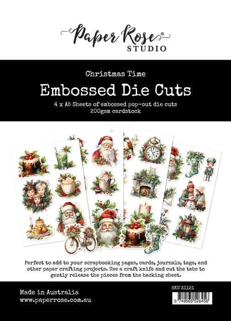 Christmas Time Embossed Die Cuts 31121 - Paper Rose Studio