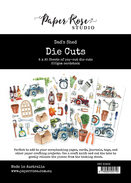 Dad's Shed Die Cuts 30909 - Paper Rose Studio