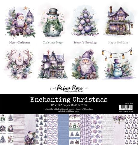 Enchanting Christmas 12x12 Paper Collection 30939 - Paper Rose Studio
