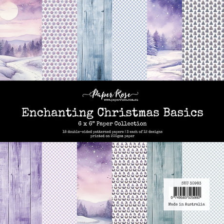 Enchanting Christmas Basics 6x6 Paper Collection 30983 - Paper Rose Studio