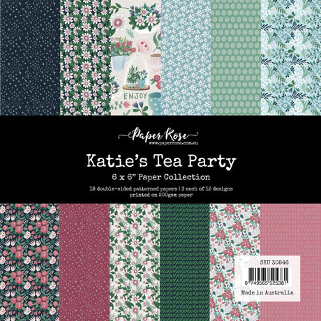 Katie's Tea Party 6x6 Paper Collection 30846 - Paper Rose Studio