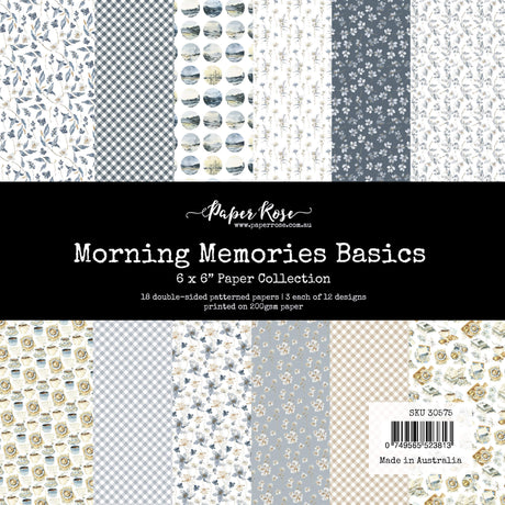 Morning Memories Basics 6x6 Paper Collection 30575
