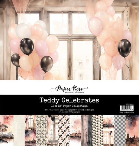 Teddy Celebrates 12x12 Paper Collection 31359 - Paper Rose Studio