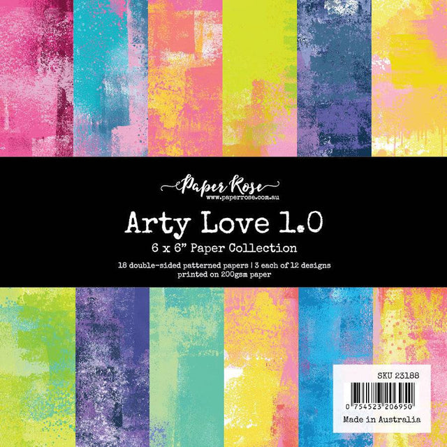 Arty Love 1.0 6x6 Paper Collection 23188 - Paper Rose Studio