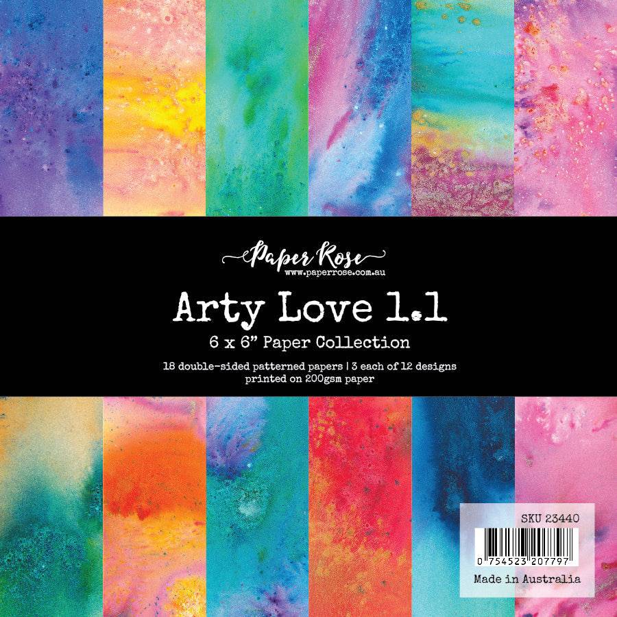 Arty Love 1.1 6x6 Paper Collection 23440 - Paper Rose Studio