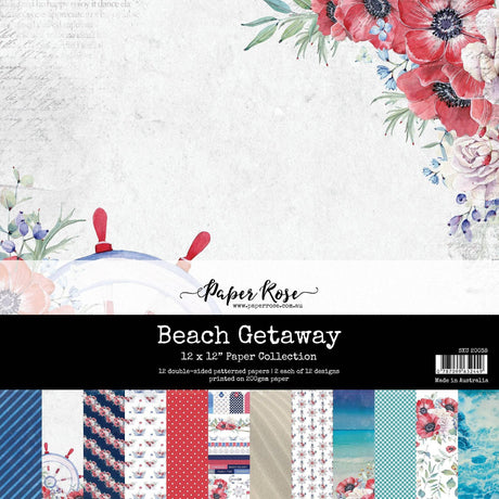 Beach Getaway 12x12 Paper Collection 20138 - Paper Rose Studio