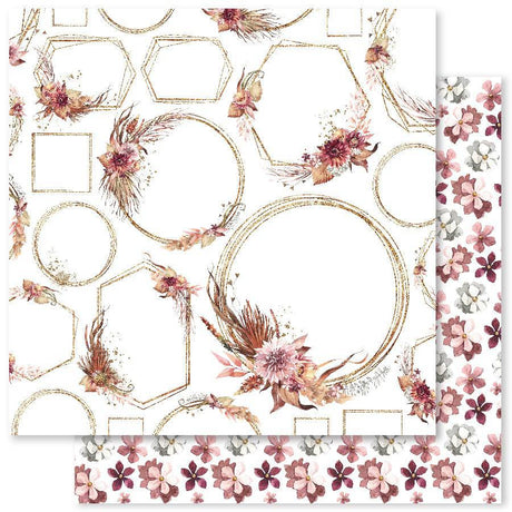 Beautiful Savannah - Flora C 12x12 Paper (12pc Bulk Pack) 27487 - Paper Rose Studio