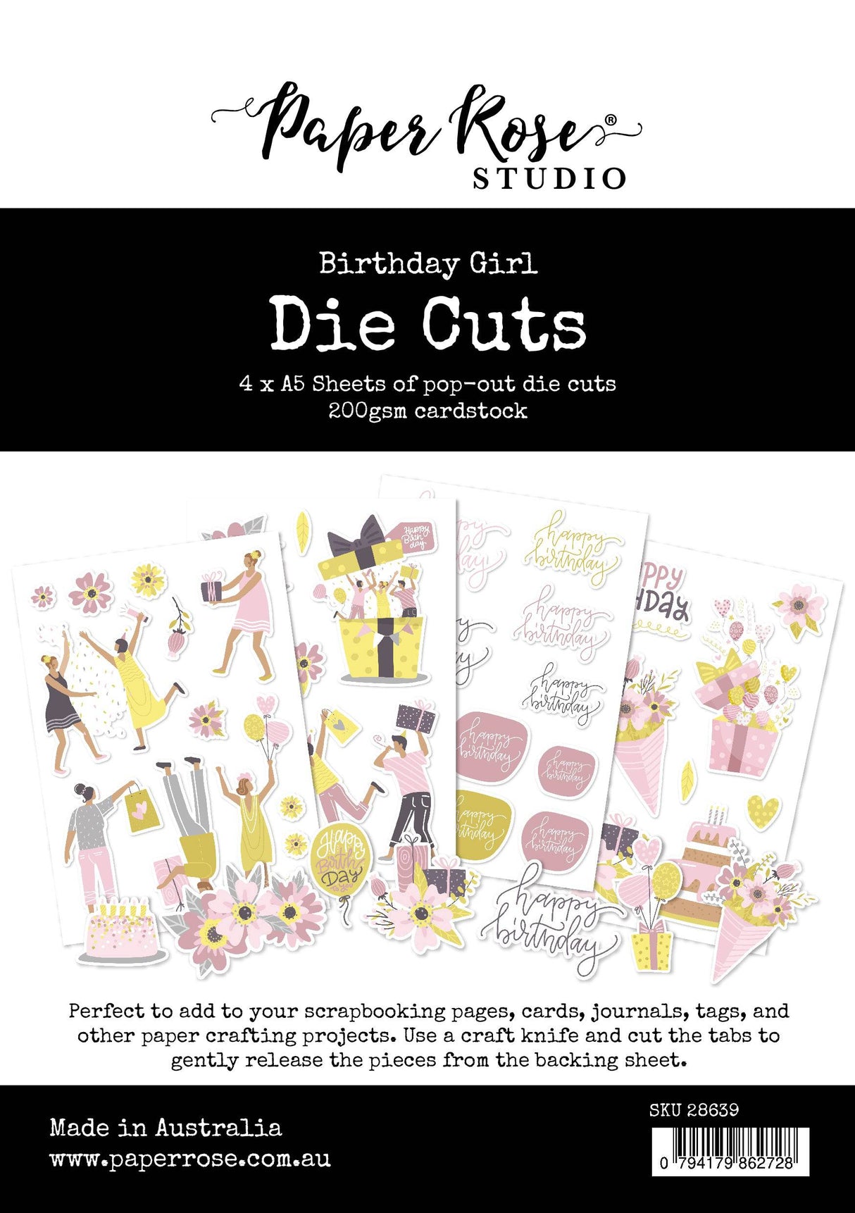 Birthday Girl Die Cuts 28639 - Paper Rose Studio