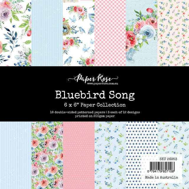Bluebird Song 6x6 Paper Collection 26953 - Paper Rose Studio