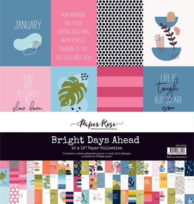 Bright Days Ahead 12x12 Paper Collection 28738 - Paper Rose Studio