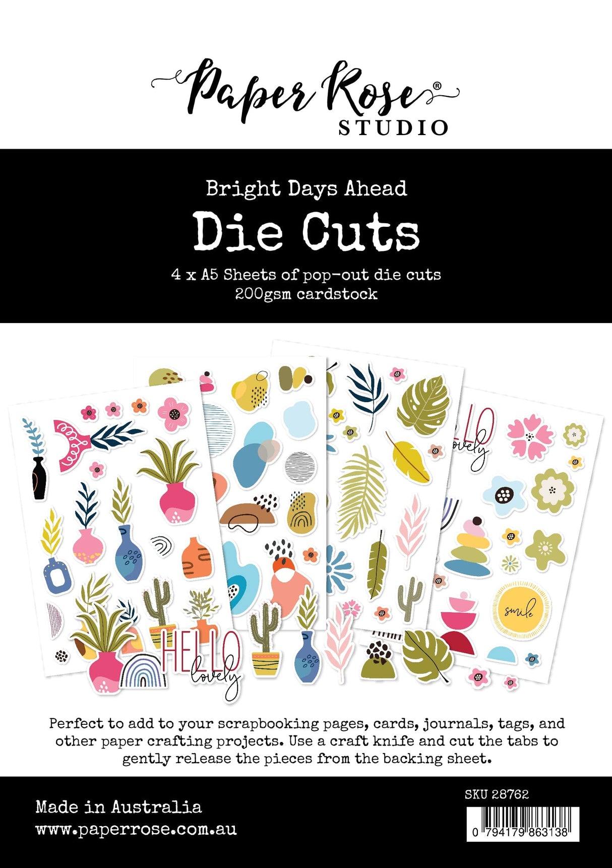 Bright Days Ahead Die Cuts 28762 - Paper Rose Studio