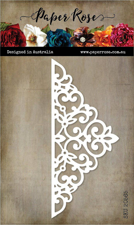 Decorative Corner 1 Metal Cutting Die 20565 - Paper Rose Studio