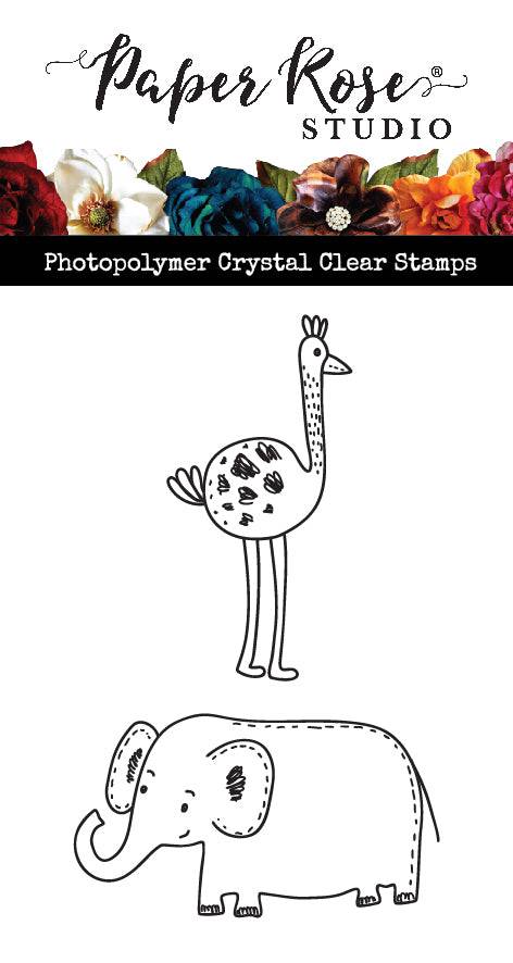 Elephant & Friend Clear Stamp 27475 - Paper Rose Studio
