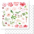 Floral Dance E 12x12 Paper (12pc Bulk Pack) 25879 - Paper Rose Studio