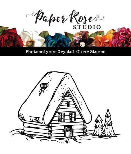 Gingerbread Hut Clear Stamp Set 23830 - Paper Rose Studio