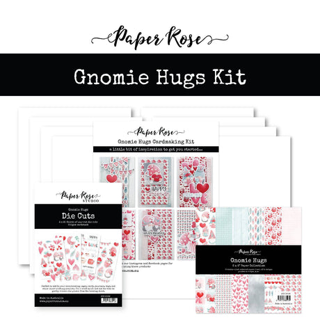 Gnomie Hugs Cardmaking Kit 29128 - Paper Rose Studio