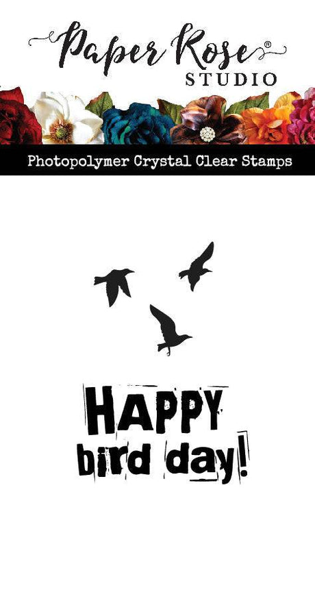 Happy Bird Day Stamp Set 24244 - Paper Rose Studio