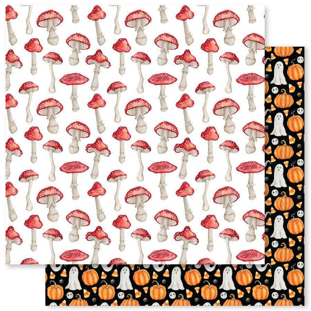 Happy Halloween D 12x12 Paper (12pc Bulk Pack) 27880 - Paper Rose Studio