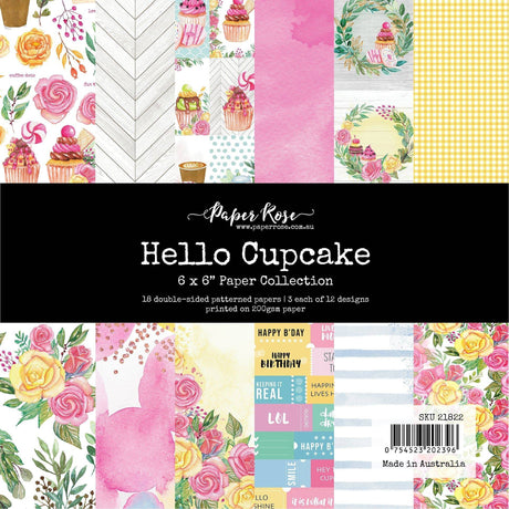 Hello Cupcake 6x6 Paper Collection 21822 - Paper Rose Studio