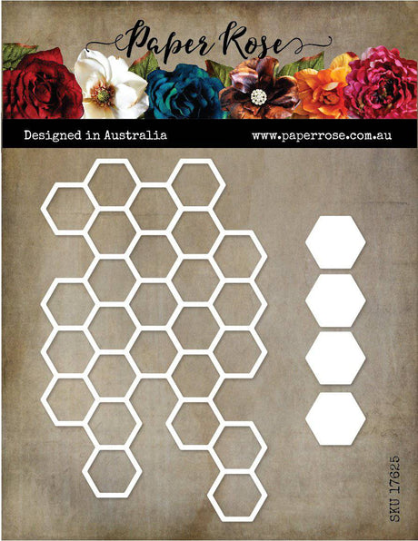 Hexagon Stack Metal Cutting Die 17625 - Paper Rose Studio