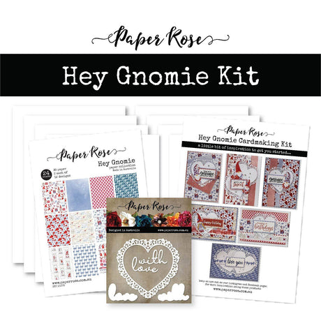 Hey Gnomie Cardmaking Kit 21609 - Paper Rose Studio
