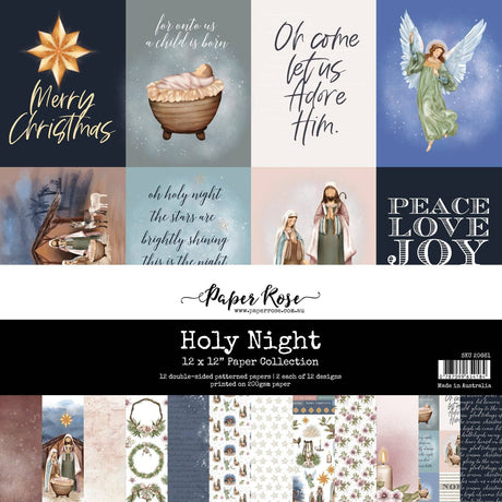 Holy Night 12x12 Paper Collection 20661 - Paper Rose Studio