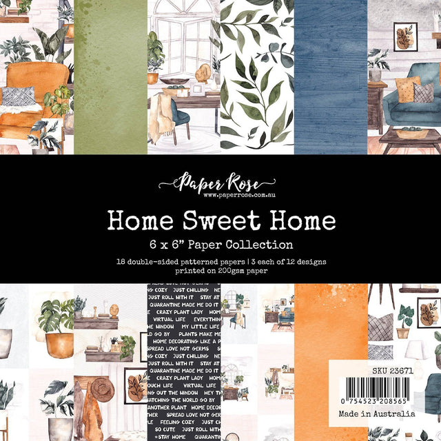 Home Sweet Home 6x6 Paper Collection 23671 - Paper Rose Studio