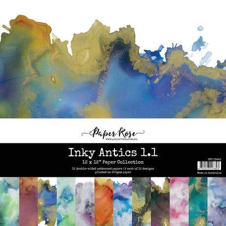 Inky Antics 1.1  12x12 Paper Collection 23443 - Paper Rose Studio