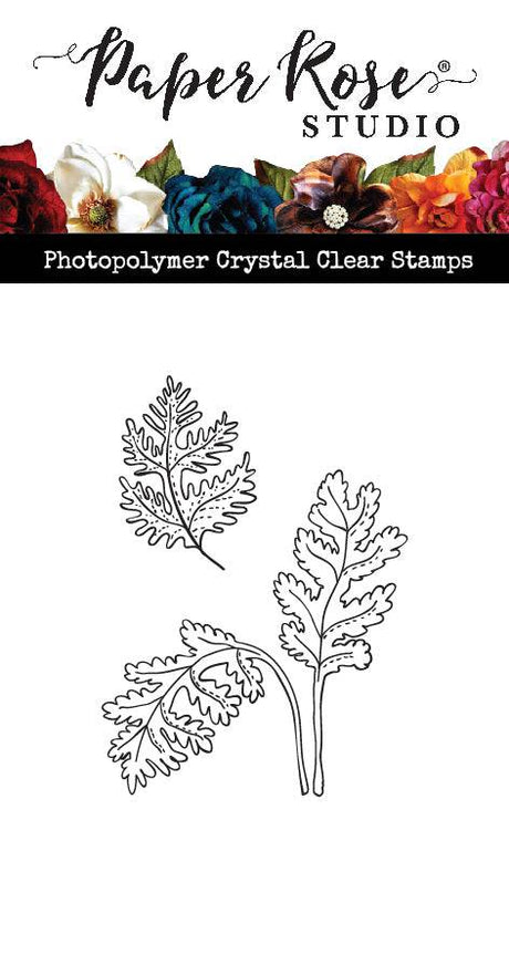 Jurassic Foliage Clear Stamp 28033 - Paper Rose Studio
