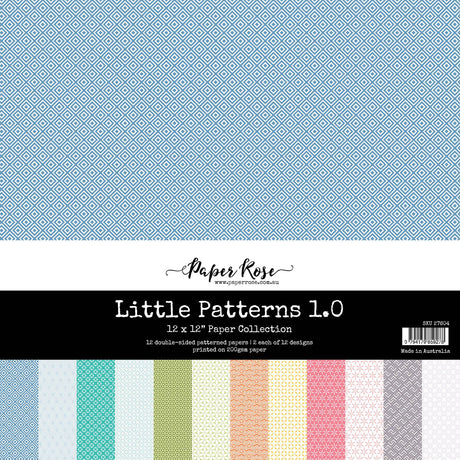 Little Patterns 1.0 12x12 Paper Collection 27604 - Paper Rose Studio