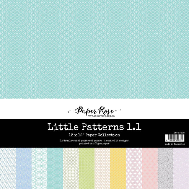 Little Patterns 1.1 12x12 Paper Collection 27628 - Paper Rose Studio