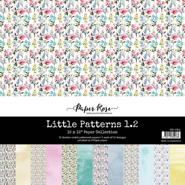 Little Patterns 1.2 12x12 Paper Collection 27652 - Paper Rose Studio