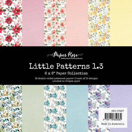 Little Patterns 1.3 6x6 Paper Collection 27697 - Paper Rose Studio