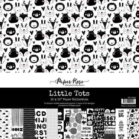 Little Tots 12x12 Paper Collection 21858 - Paper Rose Studio