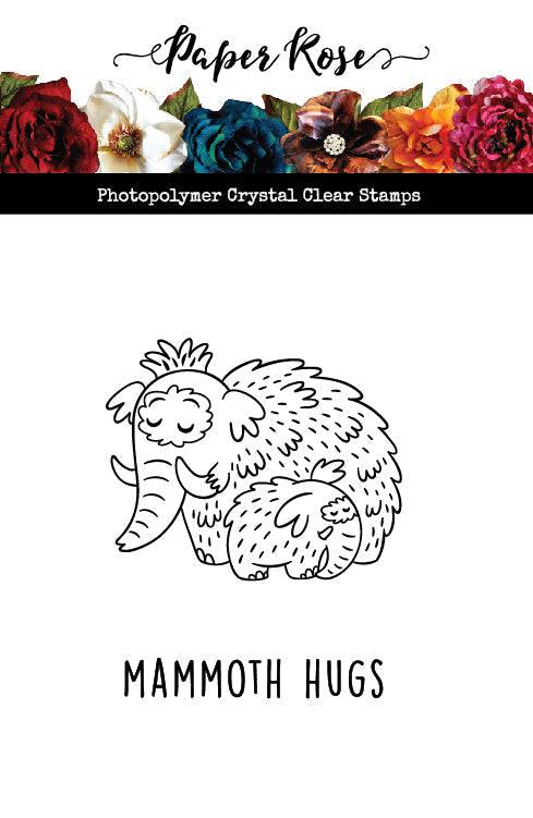 Mammoth Hugs 3 3x4" Clear Stamp Set 23344 - Paper Rose Studio