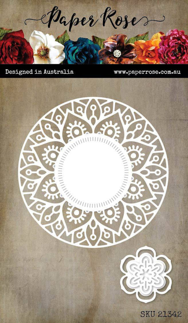 Mandala Circle Metal Cutting Die 21342 - Paper Rose Studio