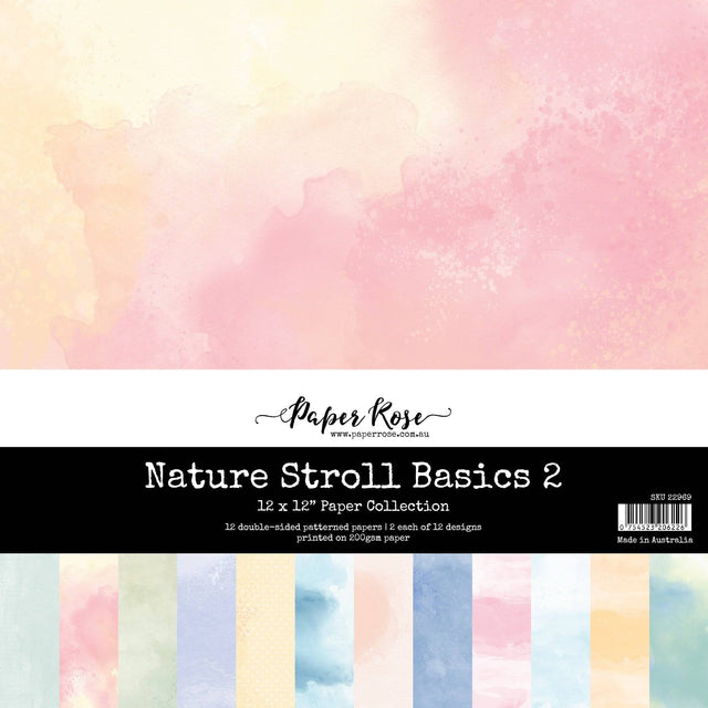 Nature Stroll Basics 2.0 12x12 Paper Collection 22969 - Paper Rose Studio