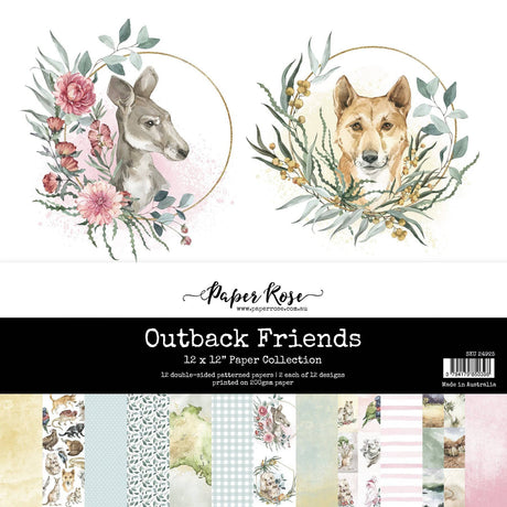 Outback Friends 12x12 Paper Collection 24925 - Paper Rose Studio