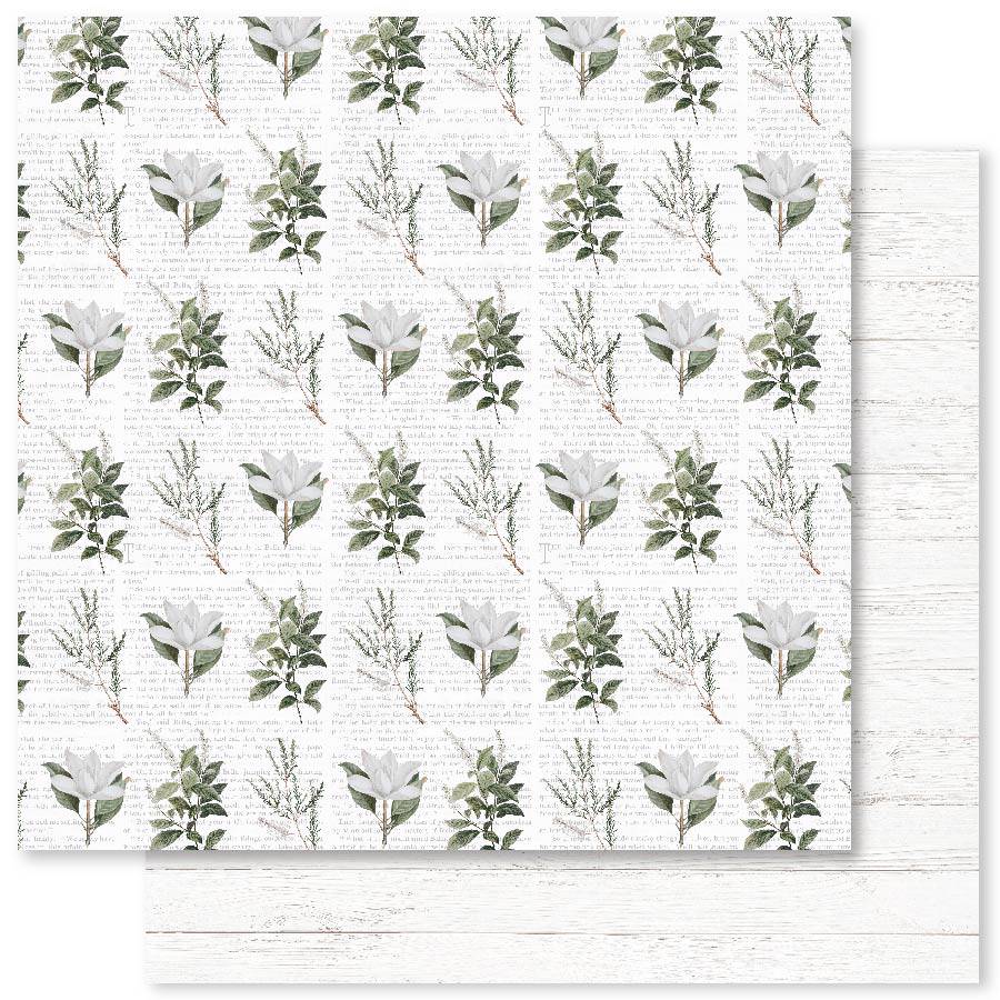 Poinsettia Garden F 12x12 Paper (12pc Bulk Pack) 26863 - Paper Rose Studio