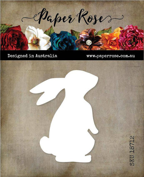 Rabbit One Metal Cutting Die 18712 - Paper Rose Studio