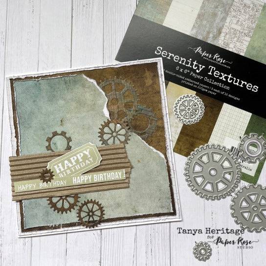 Serenity Textures 6x6 Paper Collection 25726 - Paper Rose Studio
